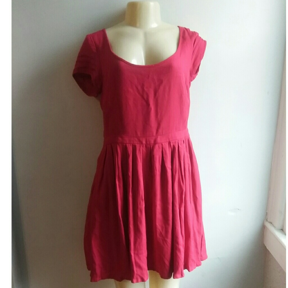 Red Alex + Alex Baby Doll Dress - Size 10